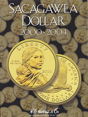 Harris Coin Folder - Sacagawea Dollars Folder 2000-2004 #8HRS2715 by H.E. Harris
