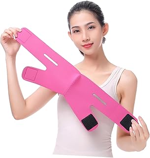 فوميز. ضمادة رفيعة على شكل حرف V - ضمادة رفيعة لرفع الذقن من قطعتين، ألوان متنوعة