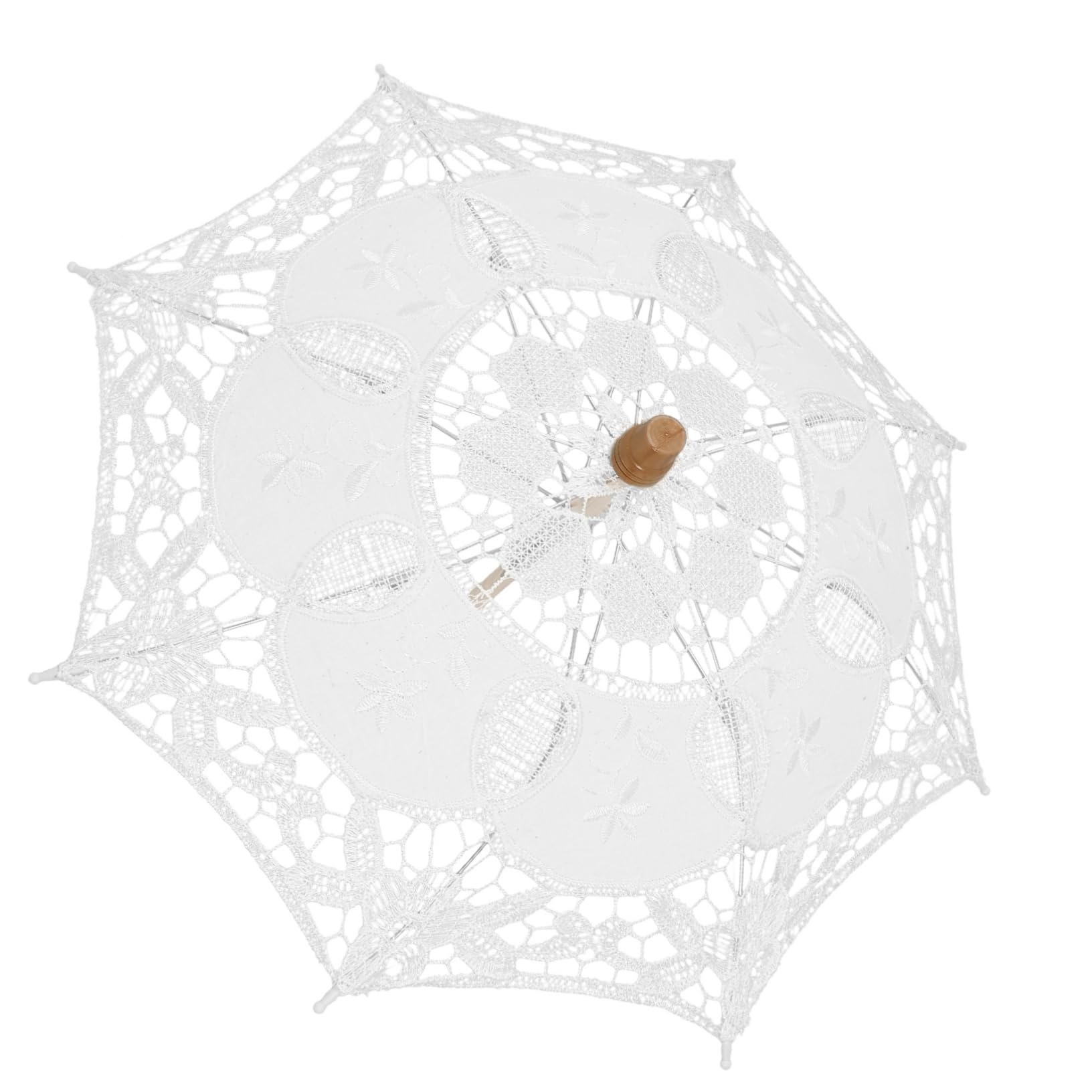 BESTonZON 3 parasol ślubny ślubna parasolka elegancka parasolka Dekoracja ślubna z welonem ślubnym wystrój vintage parasole na deszcz parasole ślubne rekwizyt parasola gotyk