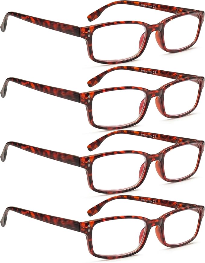 Kerecsen Reading Glasses 4-Pack