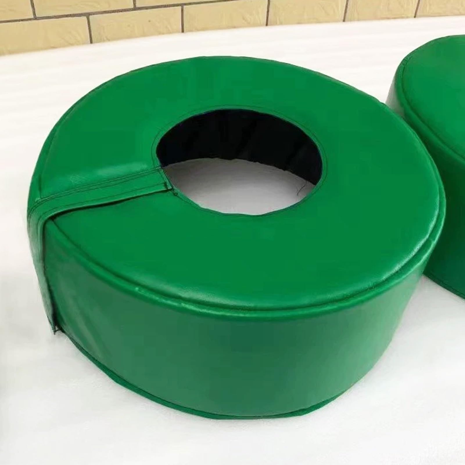 Almohadilla para bastón de baloncesto, acolchado universal envolvente para postes de 2.5 a 8 pulgadas de diámetro, para exteriores e interiores, acolchado protector de base