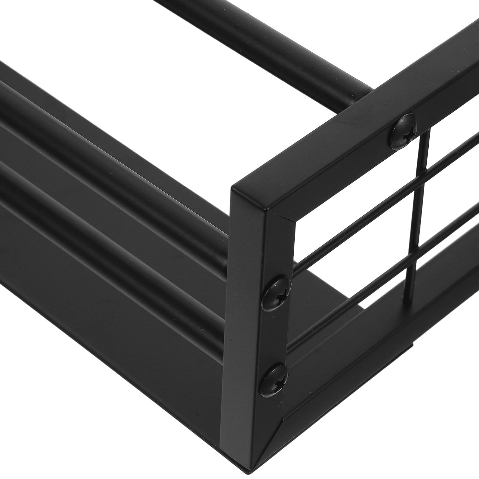 YARNOW Porta Guanti e Utilizzo Struttura Multilivello Magnetico in Ferro Nero per Organizzazione, Facile Installazione per Cucina e Giardinaggio