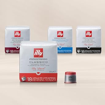 Illy Caffe Iperespresso Capsule Singles, Medium Roast, 100 Count (Pack of 100)