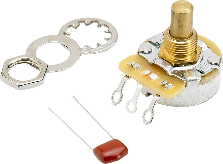 スフェノドン他 Amazon.com: Fender 250K, Solid Shaft, 