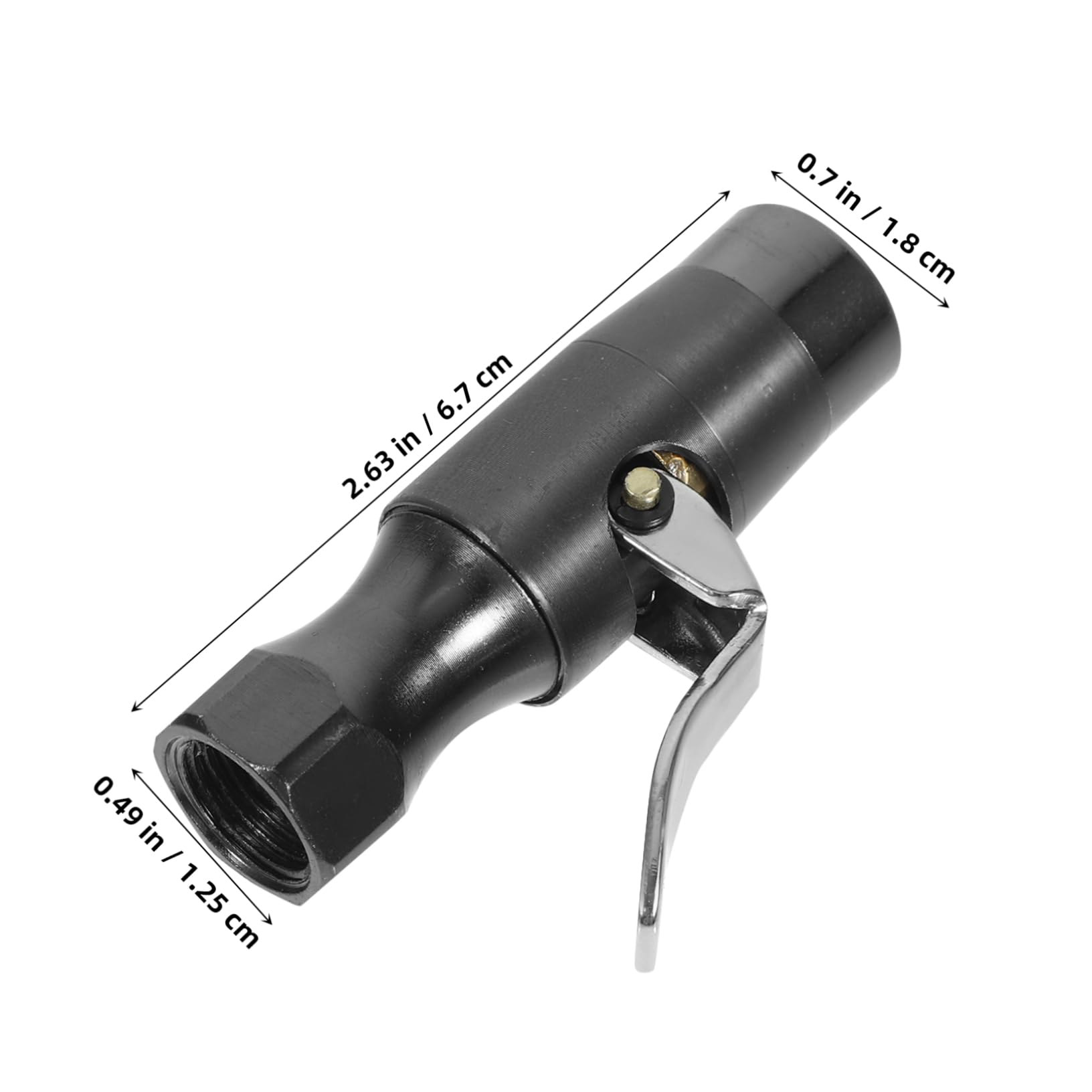 MUCKLILY Air Chuck Adapter for Tire Inflator Quick Connect Chuck for Air Compressor Accessories