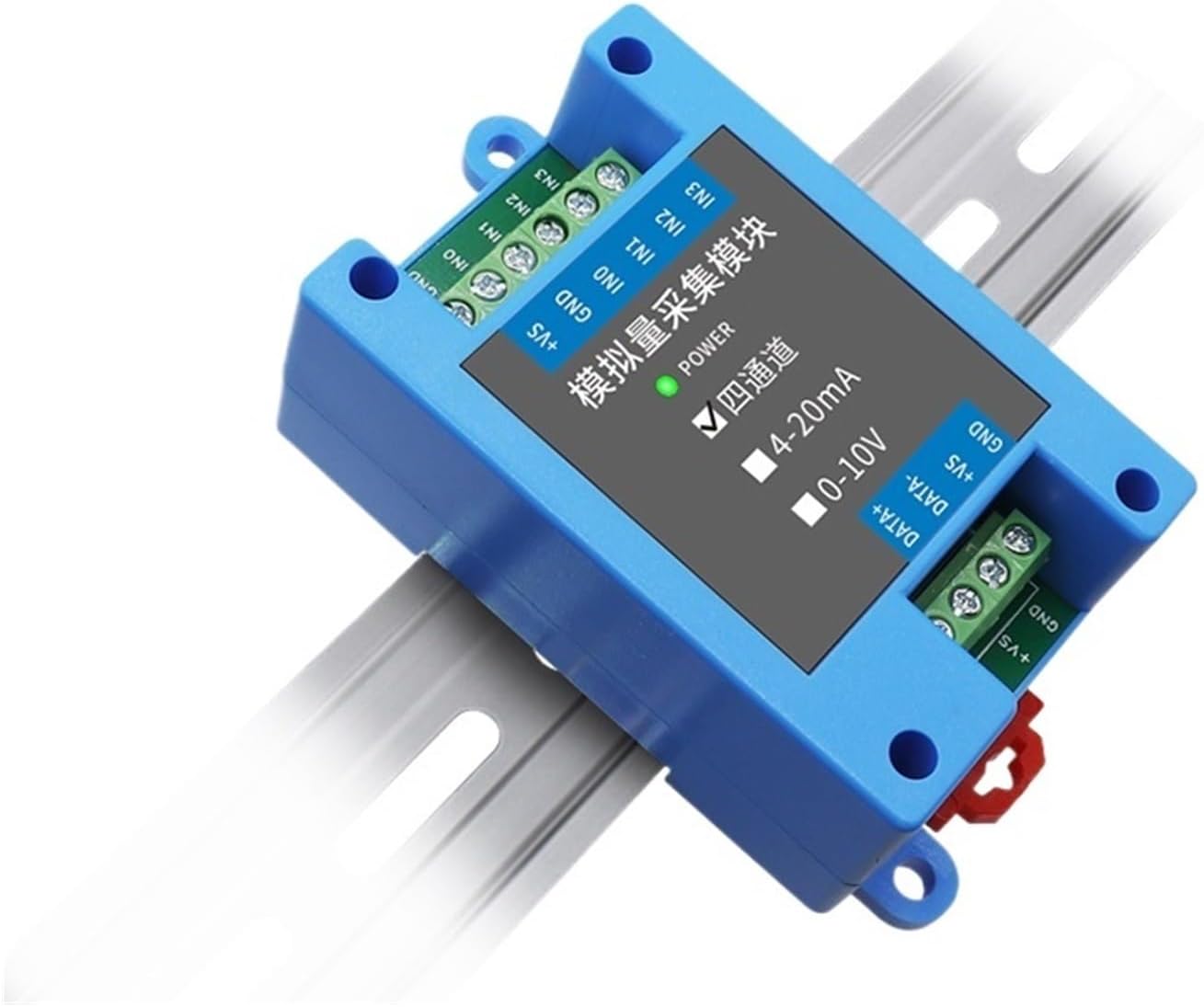 Analog to Digital Signal TD-300X Series Analog Quantity Acquisition Module(TD-3004(4 Channel),Current Input)