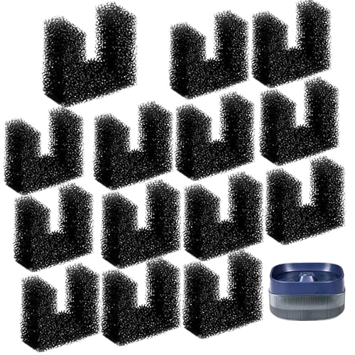 Filtros de esponja reemplazo para fuente de agua 3.5-4L miniatura 1