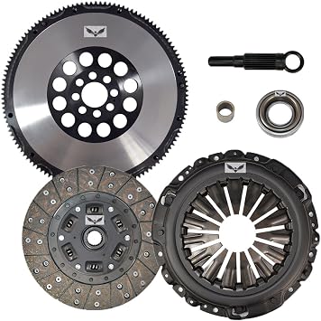 JDK Stage 1 Clutch Kit + 16Lbs Flywheel compatible with NISSAN 350Z INFINITI G35 2003-2007 3.5L V6 GAS DOHC Naturally Aspirated VQ35DE