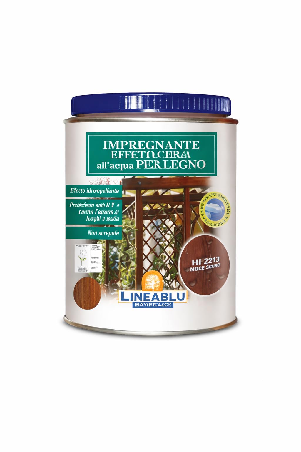 Impregnante efecto cera nogal, 2,5 l