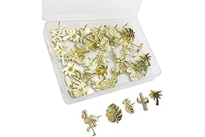 Golden Pineapple Push Pins Set