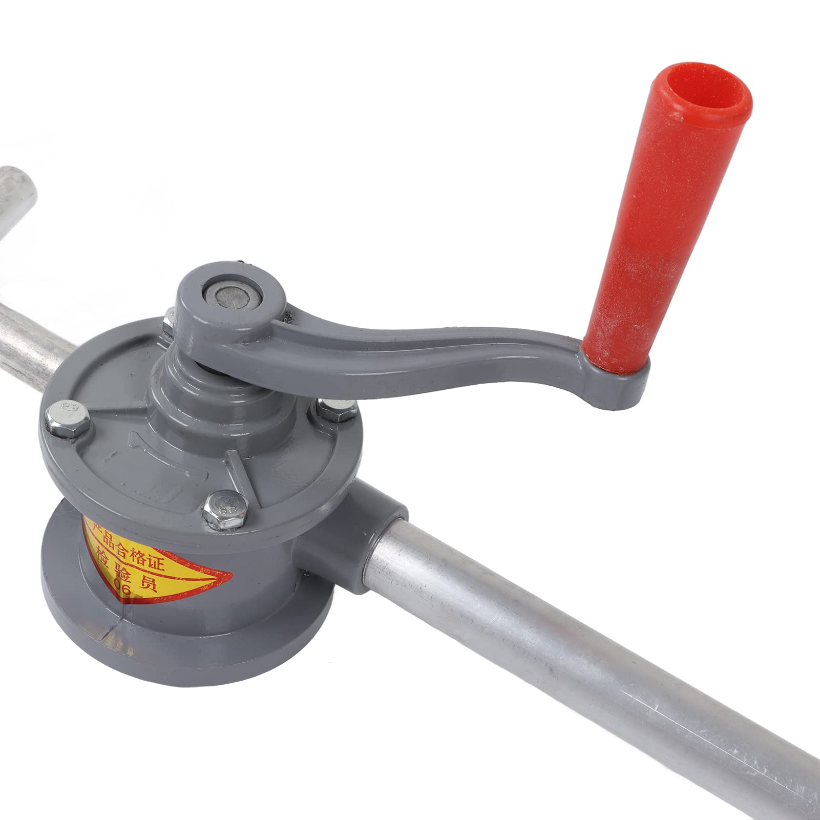 Pompa Rotativa Pompa Olio in Lega di Alluminio 5L Supporto Pompa Olio Manuale Rotazione in Senso Orario per il Pompaggio di Benzina Olio Motore Cherosene Olio Idraulico