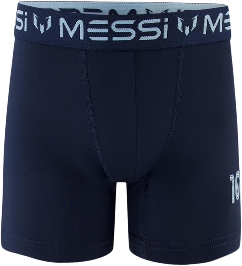 MESSI BOYS 4PK STRETCH BOXER BRIEFS