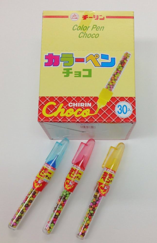 Amazon | チーリン カラーペンチョコ 30個セット 箱入り 通販