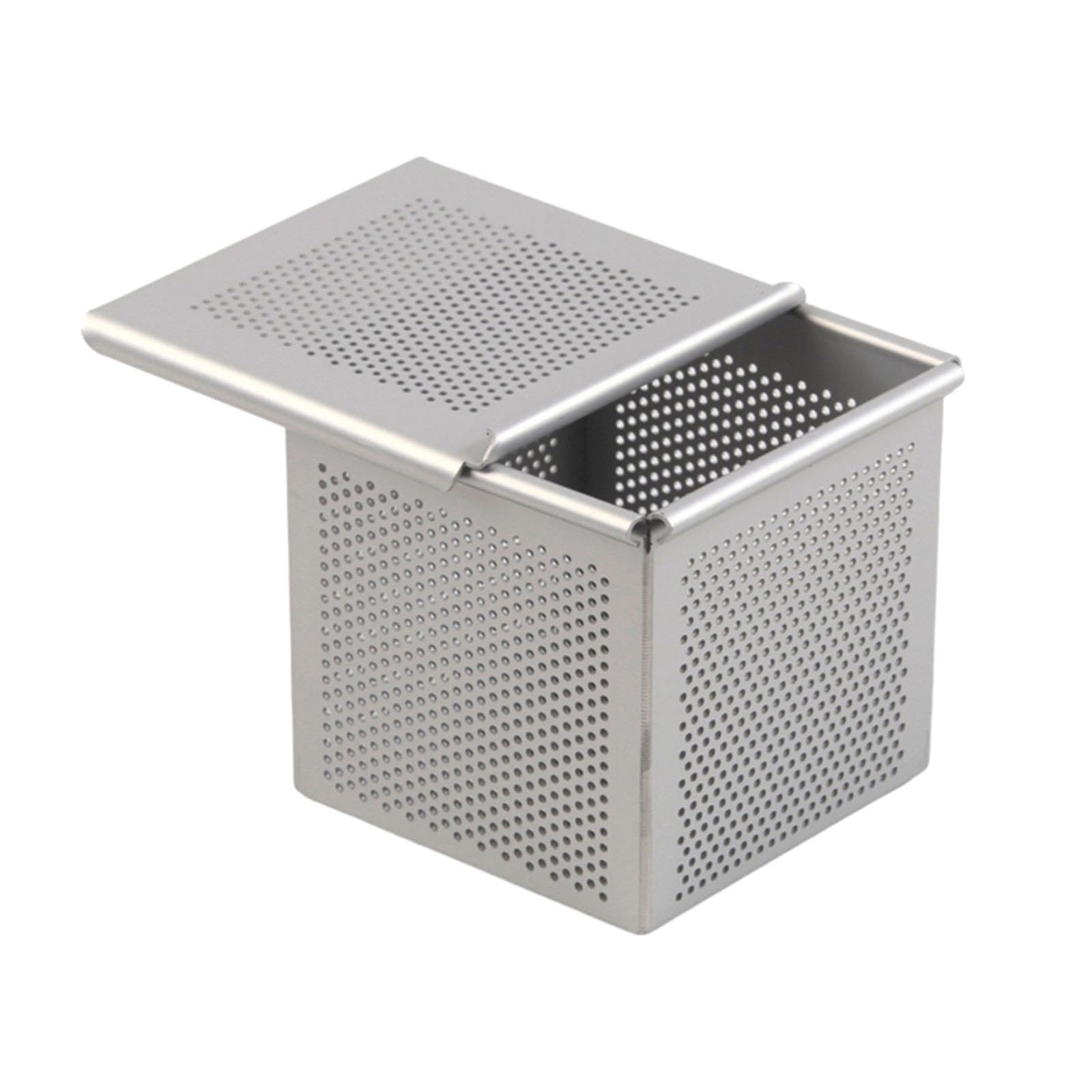 Moule à plaque de cuisson en aluminium 10x10x10cm pour pâtisserie