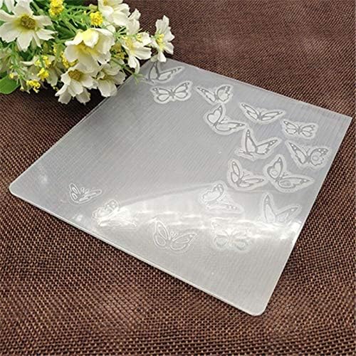 Miniatura 2 de Borboleta impressão DIY plástico gravando pastas para DIY Scrapbooking Papel artesanato/Cartão que faz suprimentos de decoração