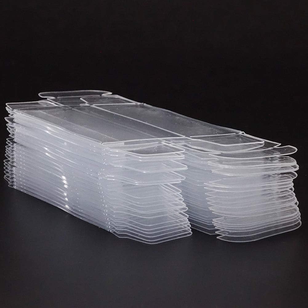 Lot De 2 Boîtes De Présentation Transparentes Pour Minéraux Et Cristaux - 5,1x5,1x5,1 Cm, Plastique Résistant Aux Rayures