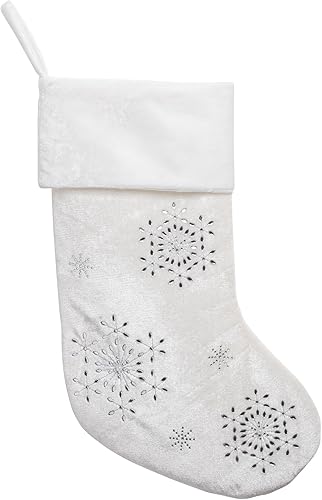 Miniatura 3 de Personalized Planet Calcetín de Navidad de terciopelo con nombre bordado personalizado, puño verde, divertida decoración festiva del hogar de