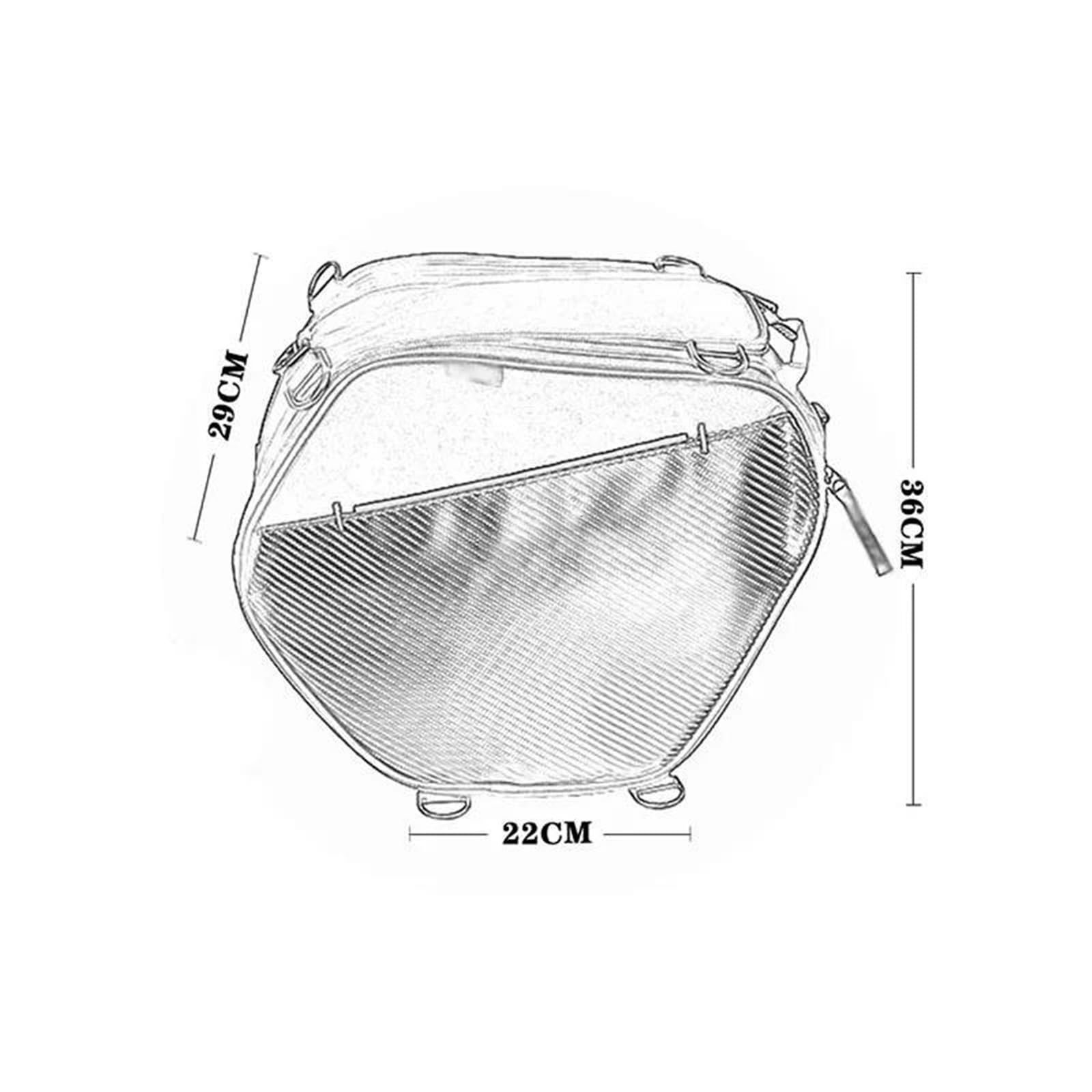Borsa Impermeabile Barre Paratelaio Moto, Per X-ADV 750. Borse Viaggio, Interno Borse Laterali, Tracolla. bolsa almacenamiento viaje