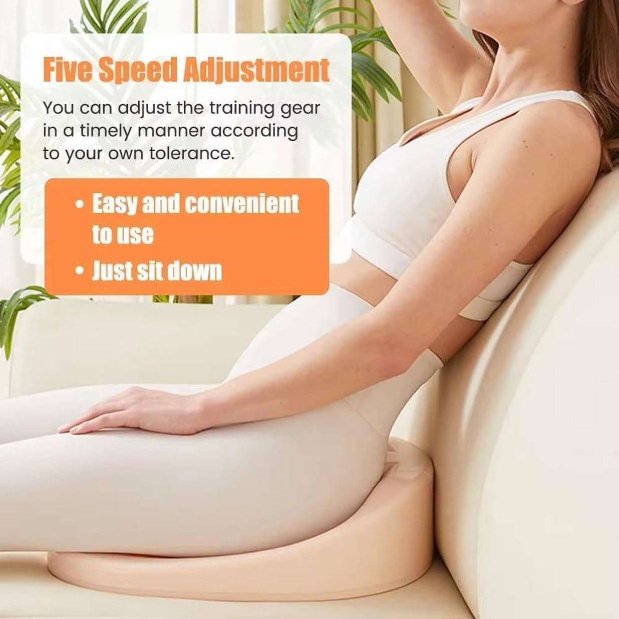 Allenatore Elettrico per I Muscoli Del Pavimento Pelvico, Dispositivo Di Stimolazione Pavimento Pelvico, Allenatore Di Kegel per Donne, Correttore Pelvico per Rafforzare E Supportare Salute Pelvica