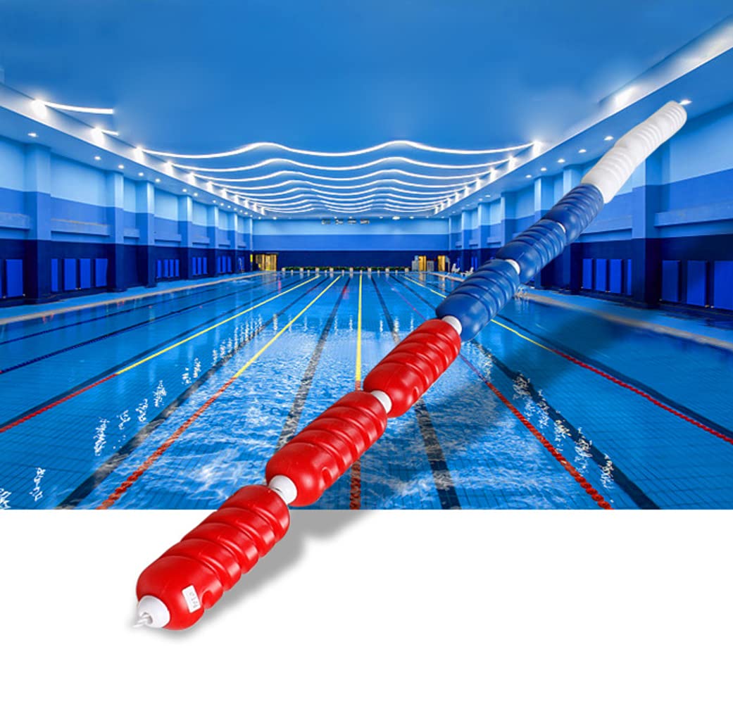 QWEZXCMI Línea de la Piscina con flotadores Piscina Seguridad Float Línea Divisor Cuerda Espiral Forma Piscina Divisor de Seguridad para Piscina,Spiral Shape 9cm