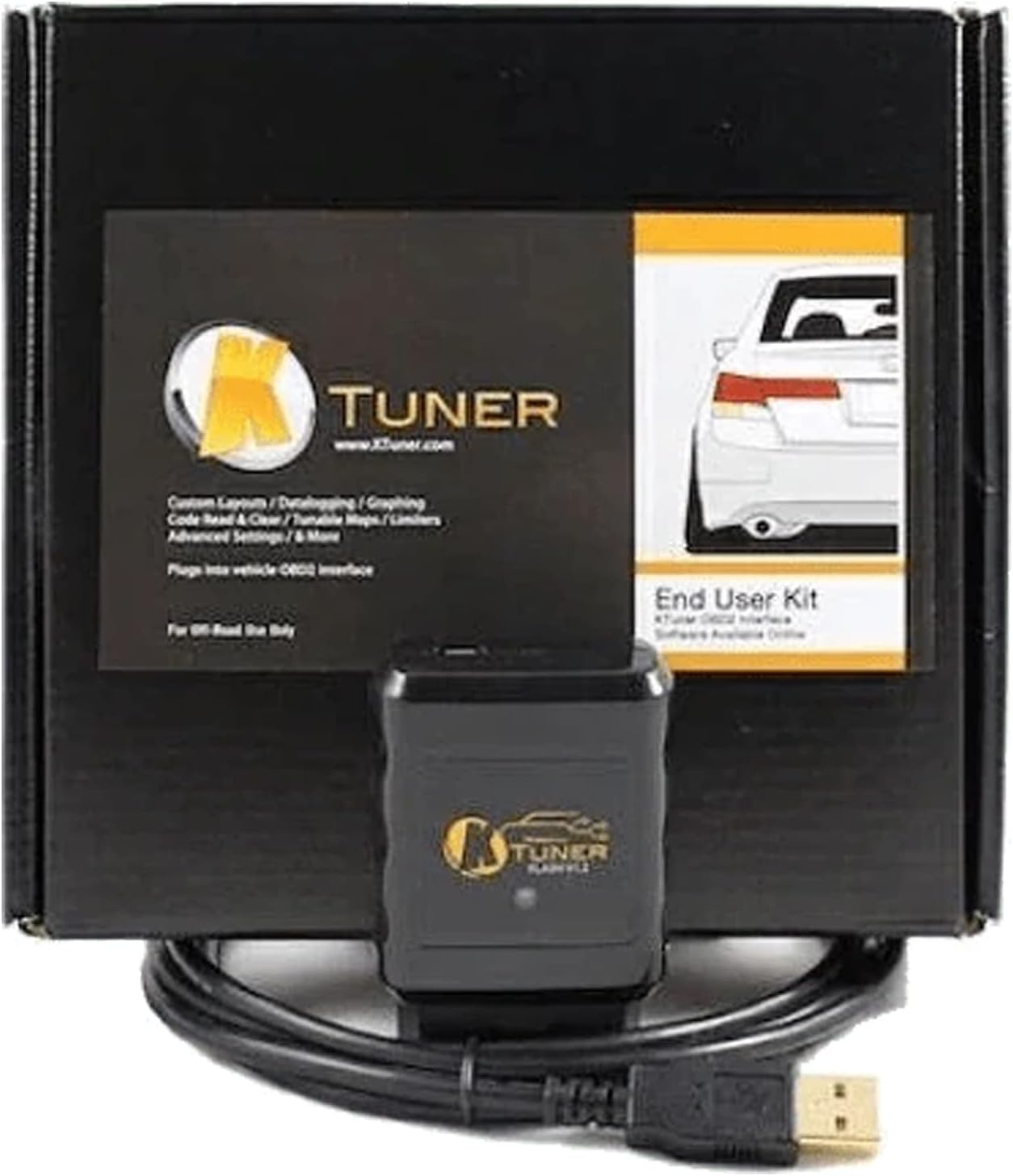 KTuner V1.2 Flash for Honda Civic, Accord, CR-V, Acura Bluetooth Connectivity USB Features for Honda Civic | Accord | CR-V | Acura, More