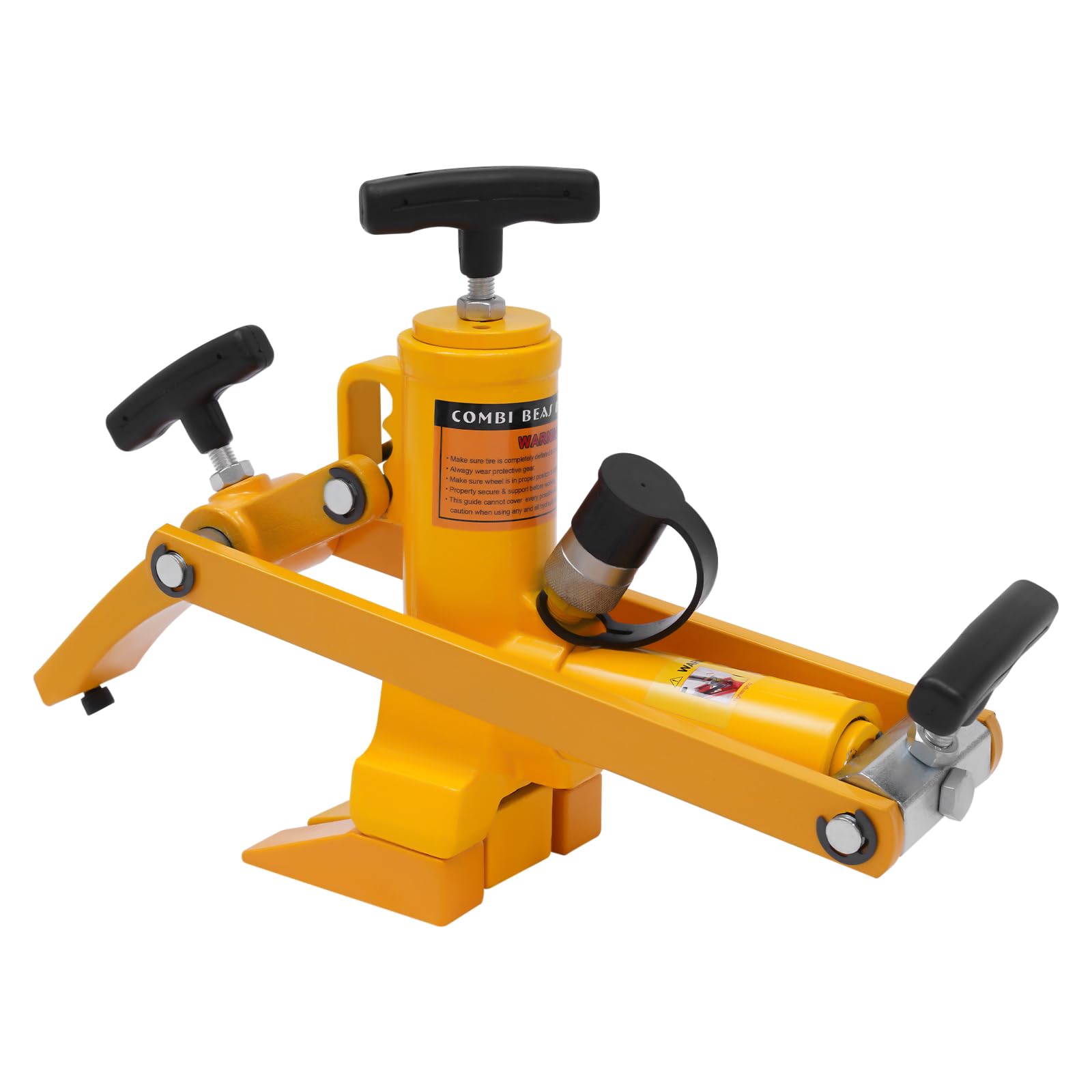 WsrrLun Bead Breaker 10000 PSI Air Hydraulic Bead Breaker Portable Tire Tool 13.8T Heavy Duty Hydraulic Bead Breaker Tire Changer for Tractor Truck Skidder Tires with Wheel Still