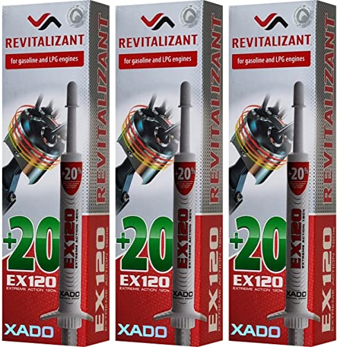 Moteur Revitalizant EX120 XADO set de protection pour restaurer la compression de l'auto