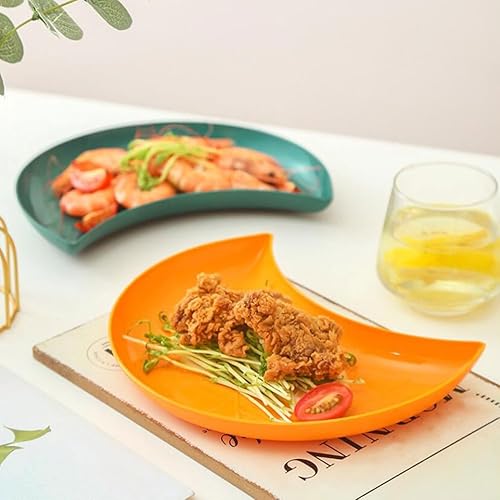 Miniatura 2 de Bandeja multiusos de frutas para almacenamiento de alimentos y postres para fiestas, bodas y eventos, diseño de borde suave para una fácil limpieza