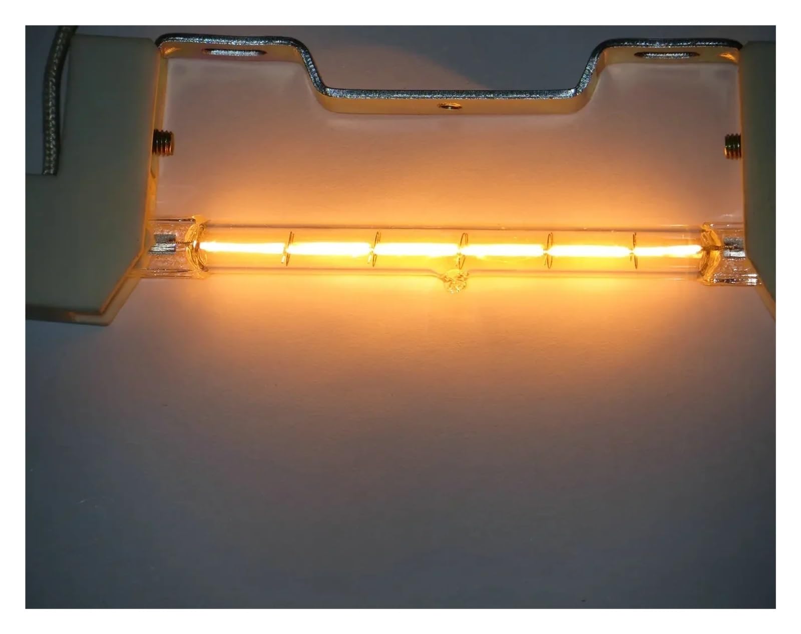 10 pz R7s 118mm Tubo di Vetro Lampadina Alogena 220-240 V 150 W 200 W 300 W 500 W Tipo J T3 118mm R7s Alogena Blub(R7s 118 500W)
