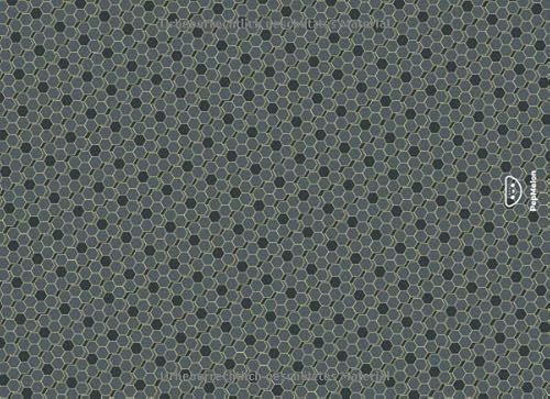PepMelon: Gepunktetes Notizblock A5, 108 Seiten, oben verleimt / Sketchbook Notepad notebook A5 paper block - Skizzenbuch Skizzenblock, gepunktetes ... A5, Soft Cover (matt), Fliesenmuster Anthraz
