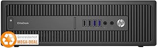 hp Elitedesk 800 G2 SFF, Core i7, 8 GB RAM, 256 GB SSD (generalüberholt)