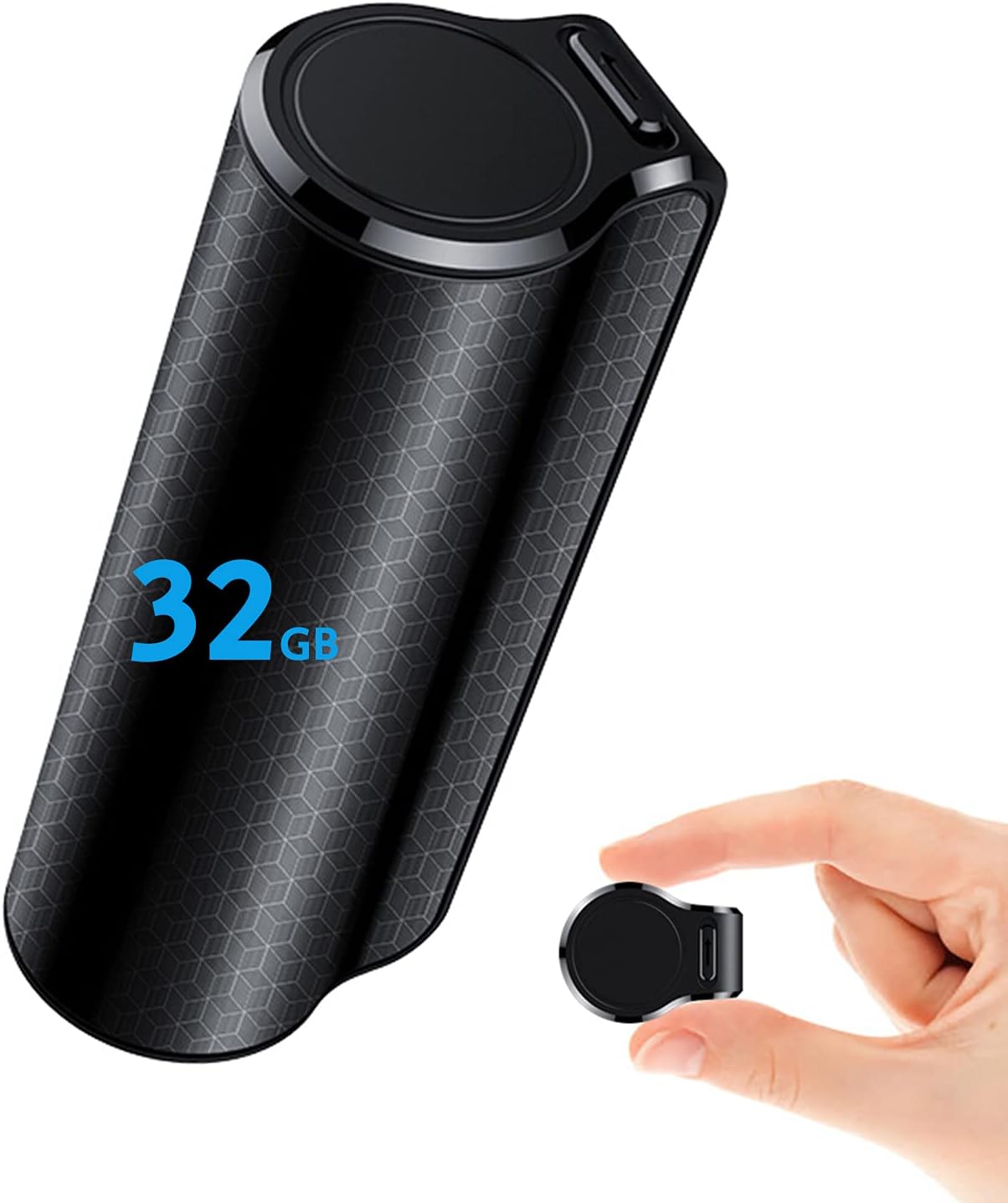 Digitales Diktiergerät 64GB – Tragbarer Stereo M Produktbild-Vorschau 2