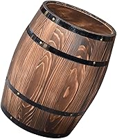 Vista 1 de GANAZONO Cubo de deseos Paisajismo Artesanía Retro Fiesta Madera Decoración Contenedor Maceta Estilo Decoración para Decoración de Paisaje Plantas