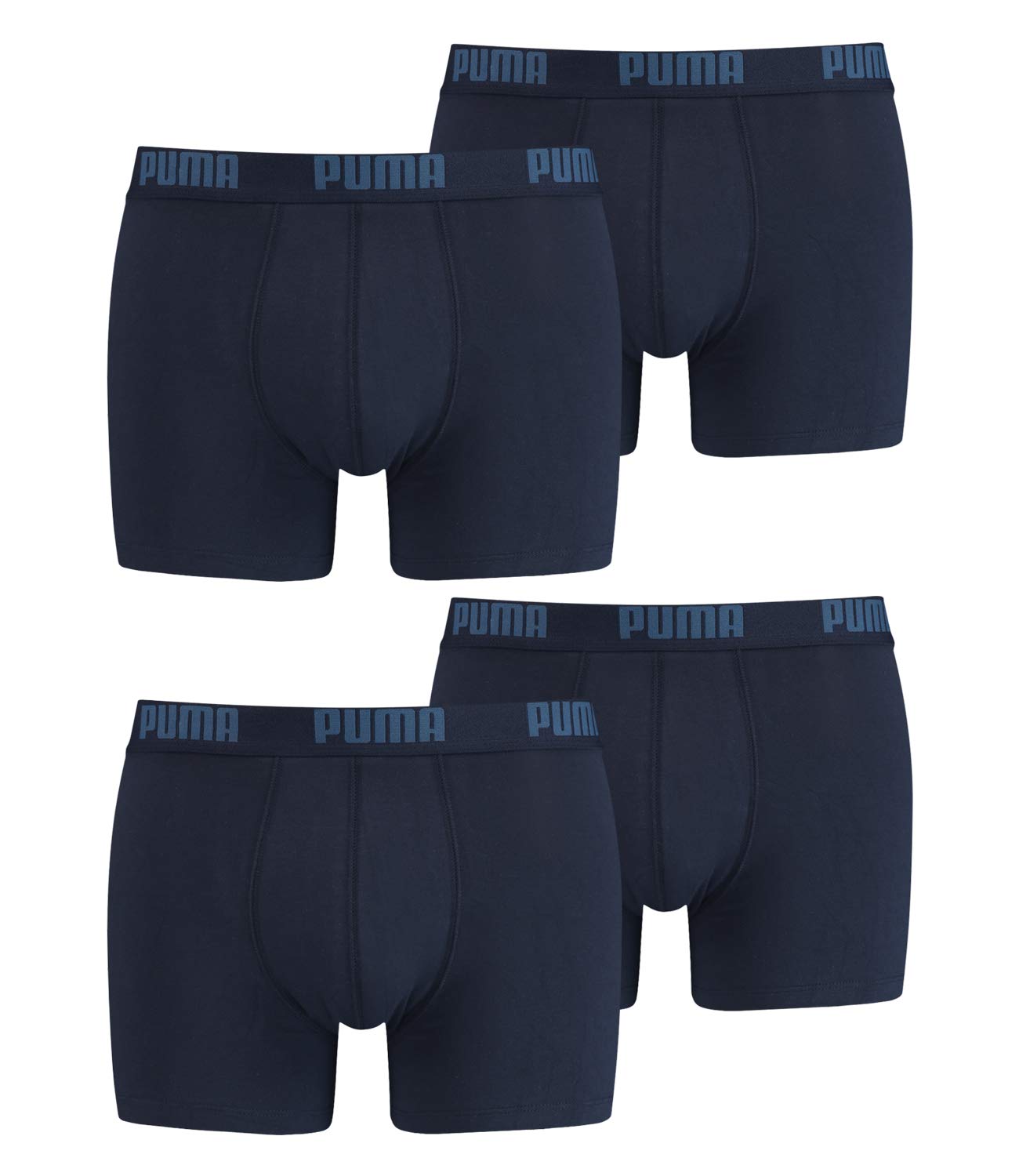 PUMA Boxershort Basic 4er Pack, 321 Navy, M
