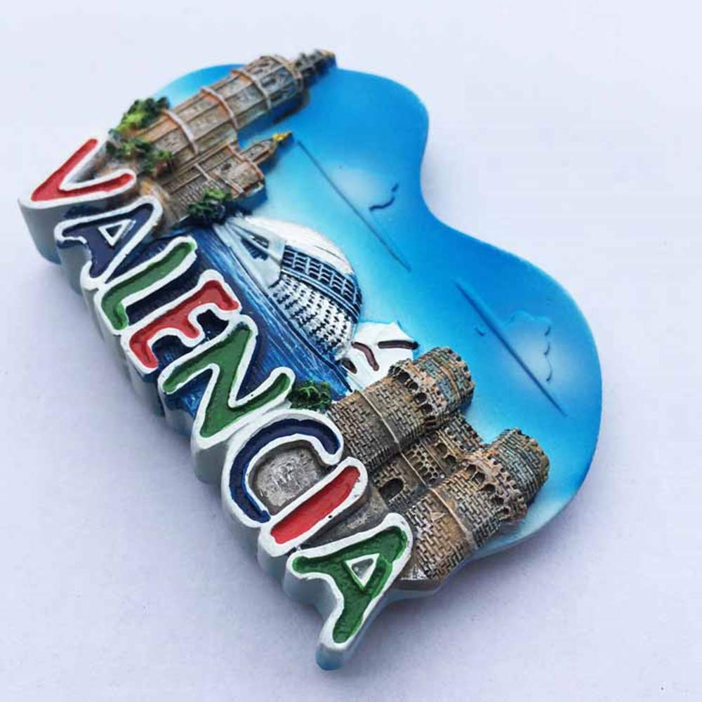 MUYU Magnete 3D Per Frigorifero Danza Del Flamenco Con Fenicottero | Souvenir Spagna Fatto A Mano In Resina