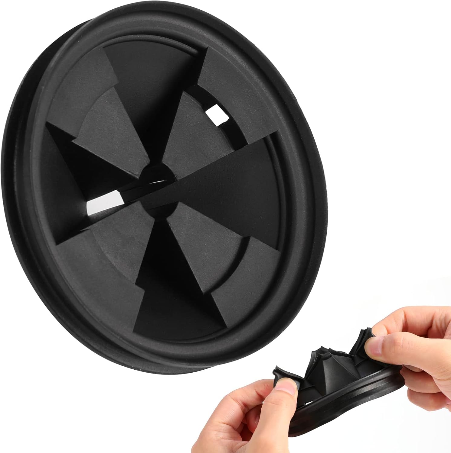 RQYEKDO Garbage Disposal Splash Guards 3 3/8 Inch Sink Baffle Drain