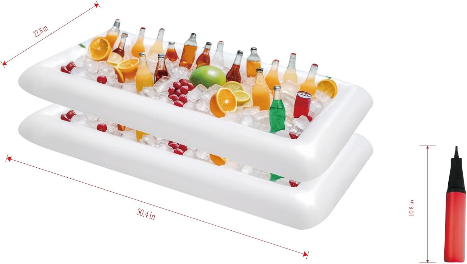 Jasonwell Inflatable Chilled Serving Bar