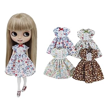 Amazon.co.jp: rakulifey ブライス衣装 ワンピース アウト