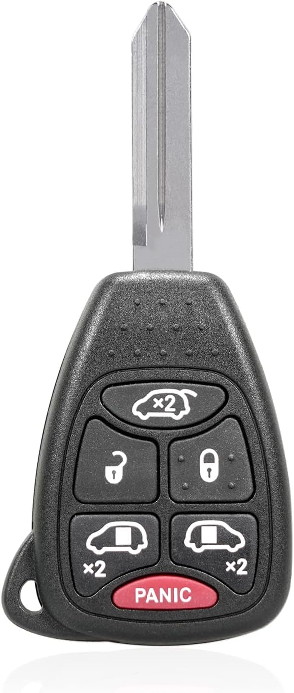Replacement Keyless Entry Remote Car Key Fob M3N5WY72XX M3N65981772 315MHz 4 Button for Chrysler 2004-2007 Town & Country,Dodge 2004-2007 Grand Caravan/Caravan
