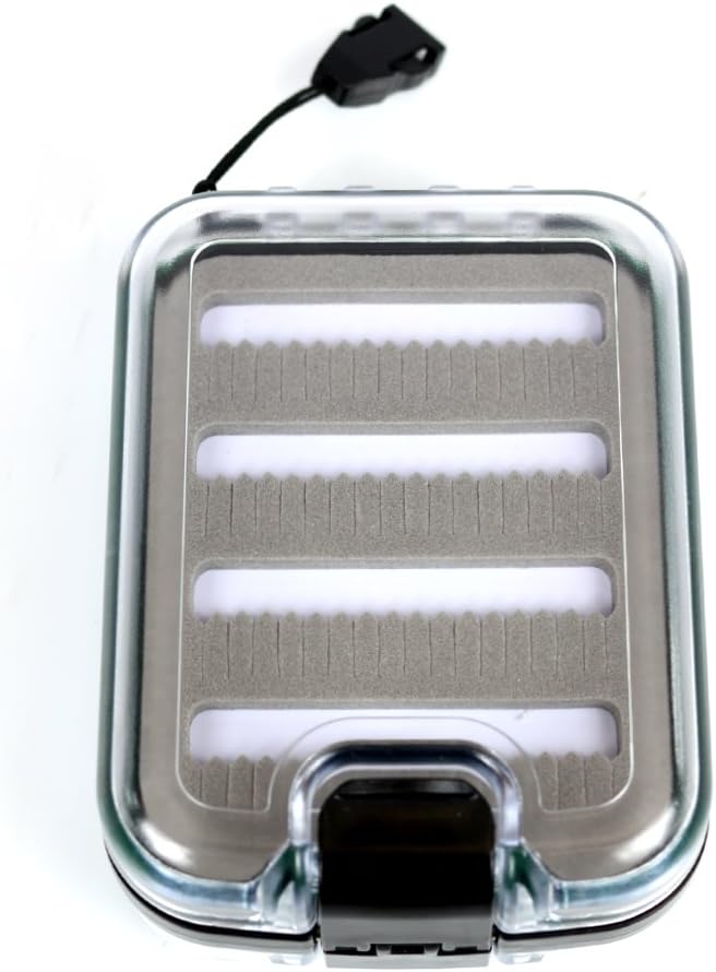 The Elixir Advenature Portable Waterprooof Multiple Compartments Fly Fishing Tackle Box Lure Lures Spoon Hook Bait Storage Box Case