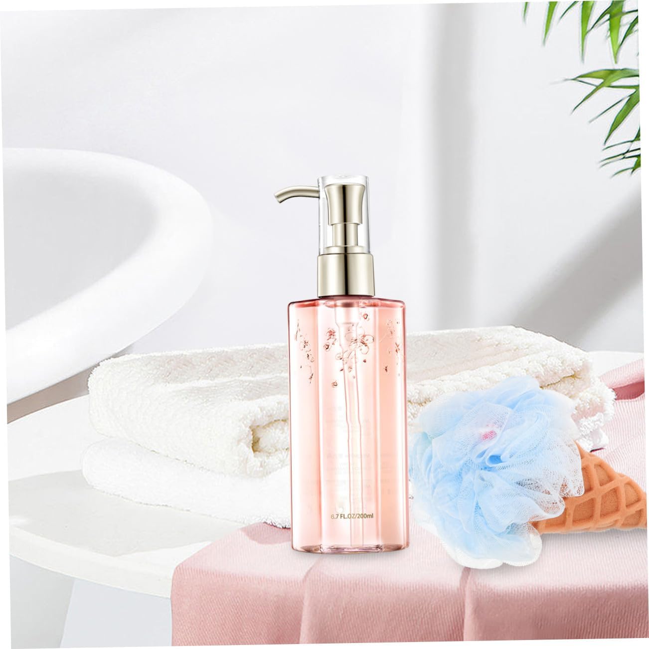 9 Pcs Ice Cream Bath Ball Bath Bubbles Kids Mens Body Wash Kids Shower Loofah Makeup Sponge Exfoliating Sponge Body Wash Flower or The Bubble Child