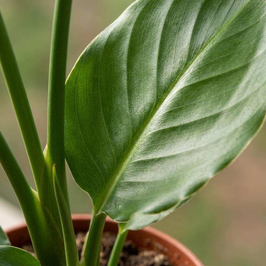 Strelitzia Reginae con Cesta de Algas Marinas, Interior, Pack de 4, 35cm