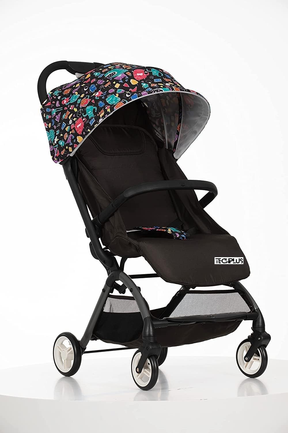 Autofold Baby Stroller – Automatic Easy Folding Portable Baby Trolley – Lightweight Baby Travel Gear – Multi-Reclining Compact Push Chair