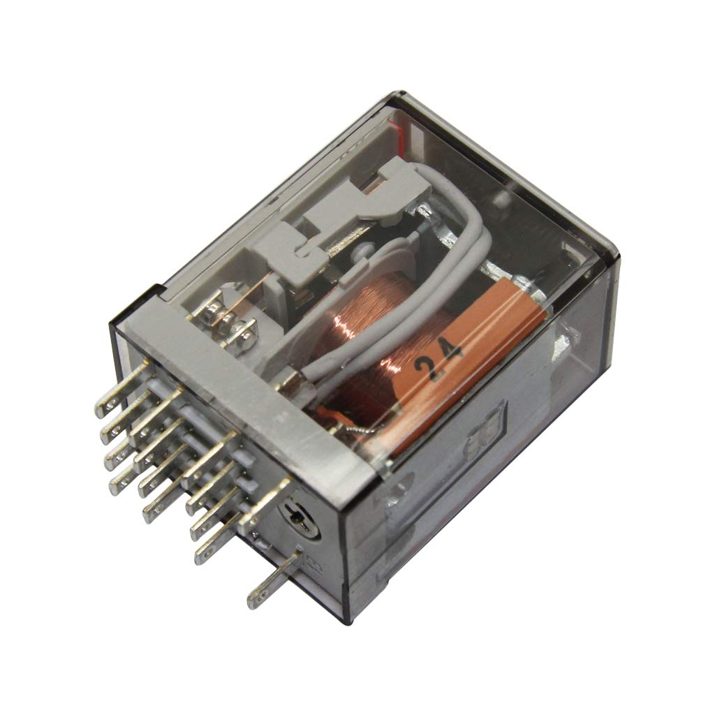 55.34.8.024.0040 Relay: electromagnetic 4PDT Ucoil: 24VAC 7A/250VAC 7A/30VDC FIN