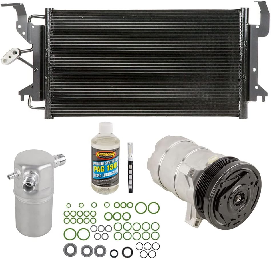 For Cadillac DeVille 4.6L 1997-1999 A/C Kit w/AC Compressor Condenser Drier - BuyAutoParts 60-89169CK New