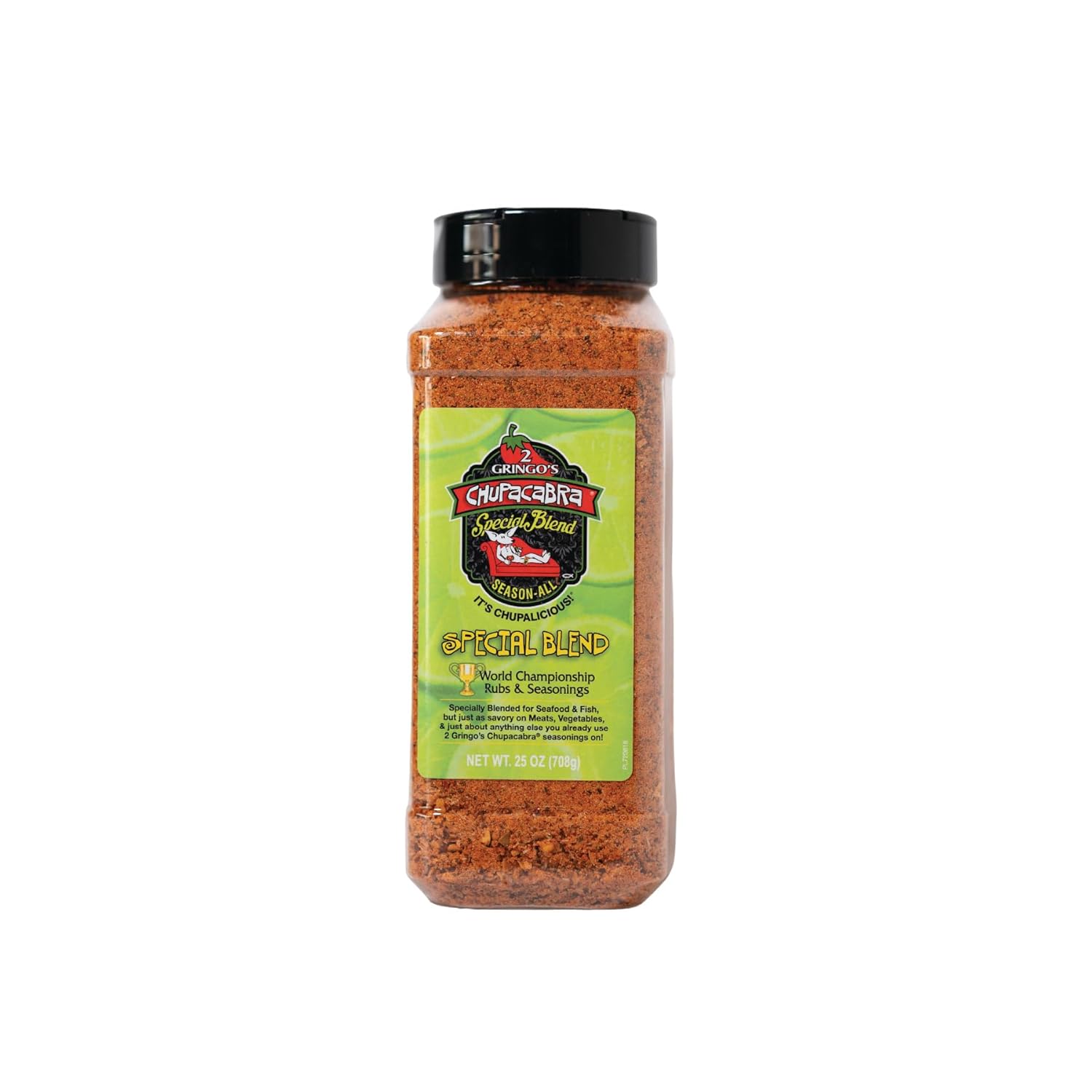 2 Gringos Chupacabra Special Blend Seasoning, 25 Ounces
