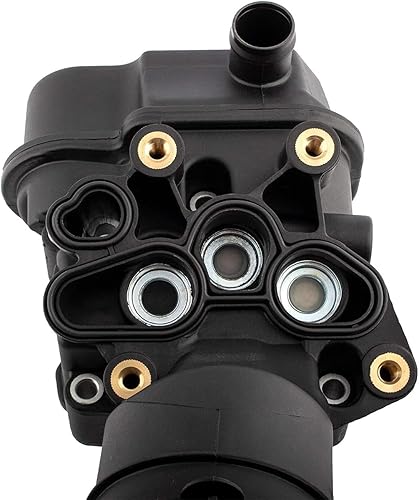 Carcasa del filtro de aceite del motor con conjunto de junta para Audi A3 A4 Quattro TT TTS, para Volkswagen EOS GTI Golf Jetta Passat 2.0T