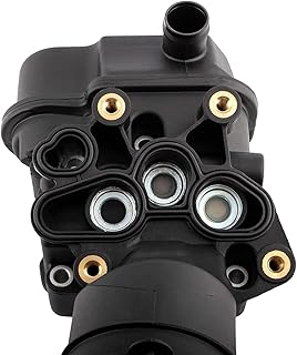 Engine Oil Filter Housing Assembly For Audi A3 A4 Quattro TT TTS For Volkswagen EOS GTI Golf Jetta Passat 2.0T Replace #06F115397J 06F115397H