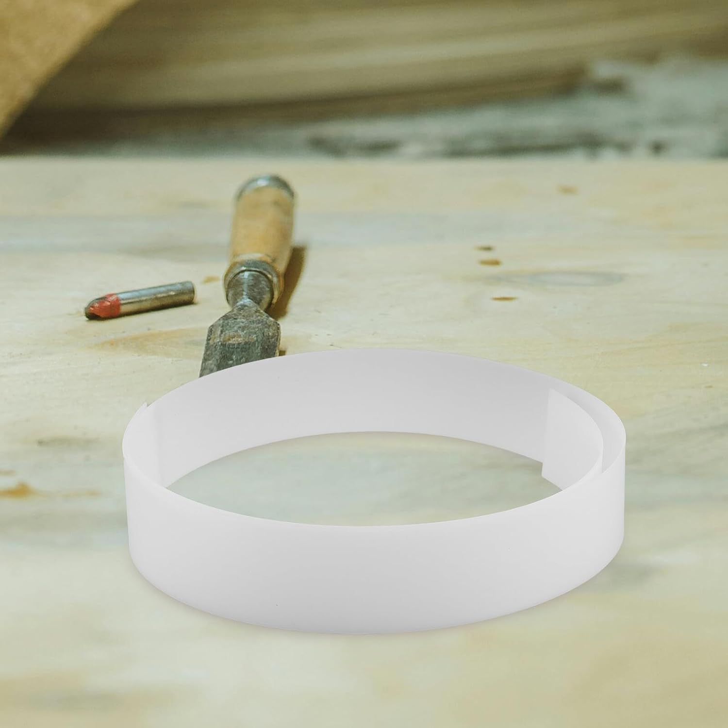 LED Light Diffuser Sheet Flexible Acrylic Light Diffusion Panel 0.5mm Milky White for LED Strip Lighting Cabinet and Wardrobe Illumination