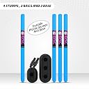 DSC Panther Plastic Cricket Set - Ideal for Tennis and Gully/Turf Cricket Bat, Size - 2 gallery image
